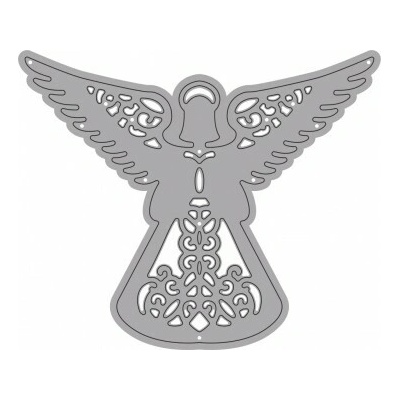 Wiler Vyřezávací šablona Anděl 75x65mm – Zboží Dáma