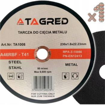 Tagred Kotúč na rezanie 230 x 22,2 x 1,8 mm TA1008