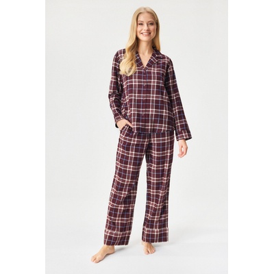 Tommy Hilfiger Пижама Tommy Hilfiger LS FLNL SET дълга (UW0UW06158_pyz)