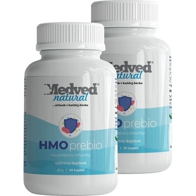 Medveď natural HMO prebio 2 x 30 kapsúl
