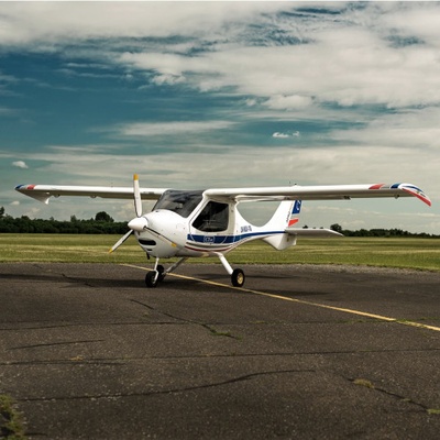 Pilotem malého letounu na zkoušku
