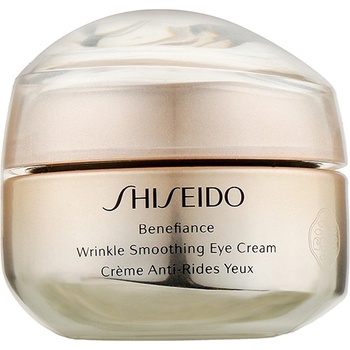 Shiseido Benefiance Wrinkle Smoothing Eye Cream крем за околоочен контур против бръчки за жени 15 мл