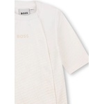 BOSS бебешки гащеризон за бебе от памук (j53313)
