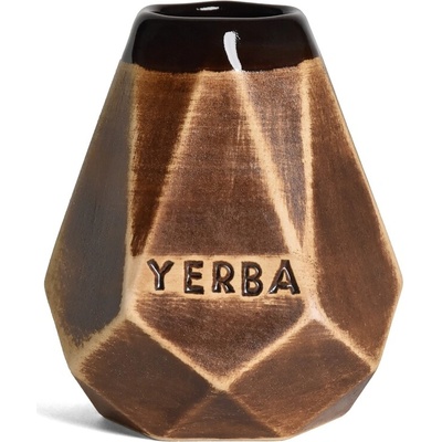 Keramická kalabasa Diamant Yerba Maté Natural 350 ml