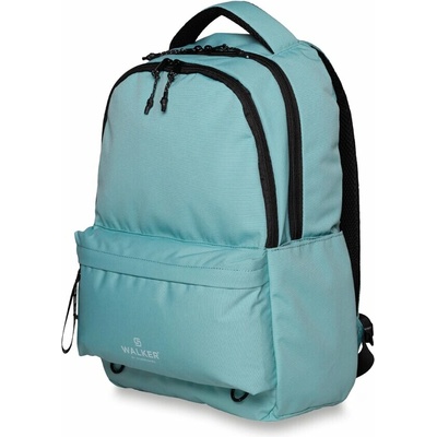 WALKER by SCHNEIDERS Městský batoh Walker Alpha Aqua mentolový 28 l