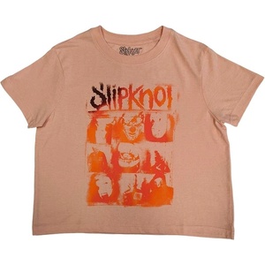 Slipknot The End, So Far Faces Grid Pink M Дамски Риза (SKCT96LP02)