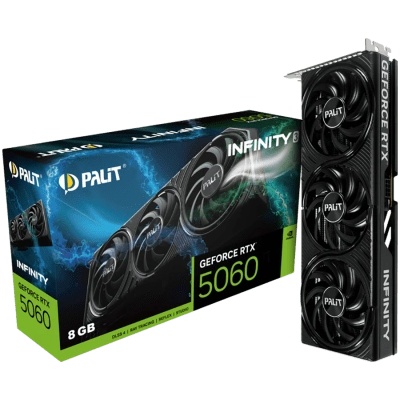 Palit GeForce RTX 5060 Infinity 3 8GB GDDR7 128bit (NE75060019P1-GB2063S)