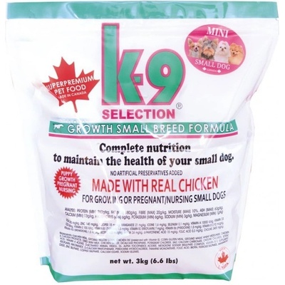K-9 Selection Growth Small Breed 3 kg