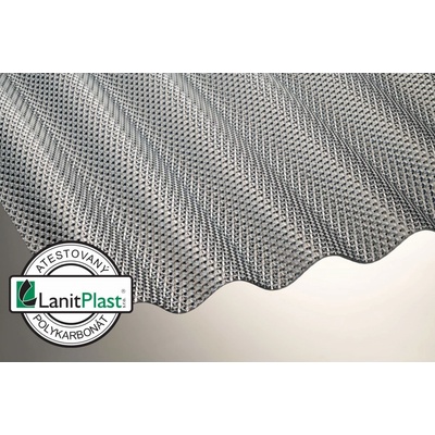 Lanit Plast Marlon CSE Diamond VL 76/18 1045 x 4000 mm antracit 1 ks