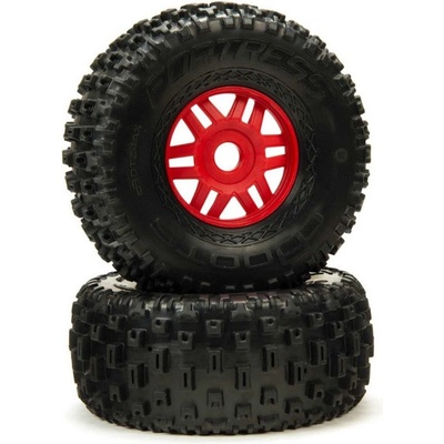 Arrma kolo s pneu dBoots Fortress černé pár