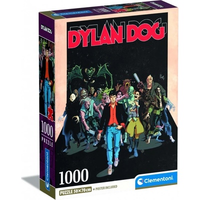 CLEMENTONI Dylan Dog Noční můry 1000 dílků