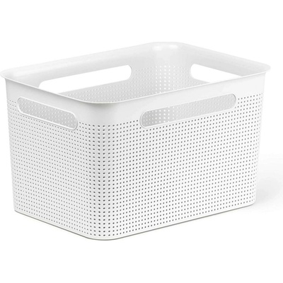 Rotho úložná nádoba Brisen 16 l 36 × 26,2 × 21,1 cm bílá