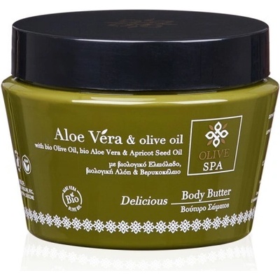 Olivespa Aloe Vera & Olive Oil Delicious telové maslo 250 ml