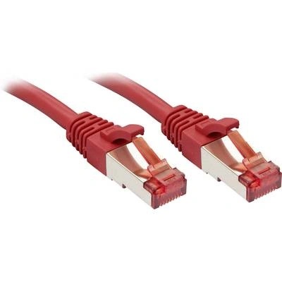 Lindy RJ-45 Cat. 6 S/FTP 7.5m мрежов кабел Червен 7, 5 м Cat6 S/FTP (S-STP) (47737)