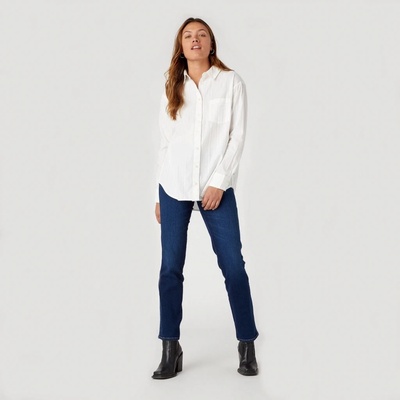Wrangler 1 PKT worn white W5Z5LIW02