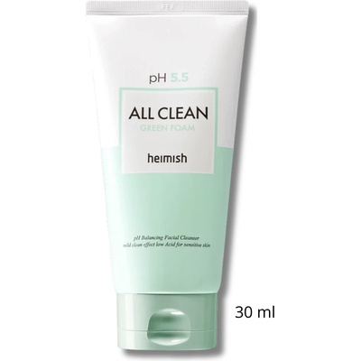 Heimish - All Clean Green Foam, ph5.5 - 30ml