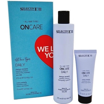 Selective Professional Хидратиращ комплект шампоан и крем за ръце Selective ONcare We Love You Daily