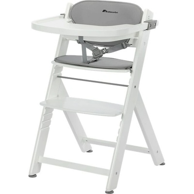 bebeconfort Timba 2 Wooden High Chair Evolutive With Cushion 2026 White / Grey