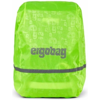 Pršiplášť na batoh Ergobag Raincape - Green uni
