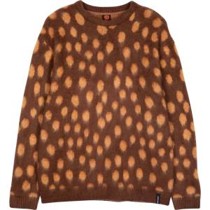 Santa Cruz Мъжки пуловер Santa Cruz Jaguar Knit Crew Jumper - Brown - размер L (017-4039-0113)