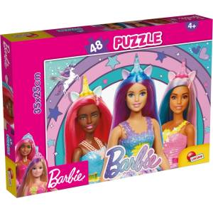 Lisciani Пъзел Lisciani - Barbie, Вълшебен еднорог, 24 части (LI99436)