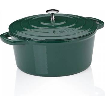 Kela Чугунена тенджера с капак Calido - Ø 26 см. - зелена (KELA 12901)