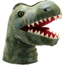 Dino Maňásek na ruku hlava T-Rex Large Heads 40 cm