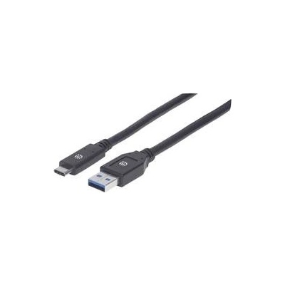 Manhattan 354981 USB 2.0, propojovací, 3m, černý