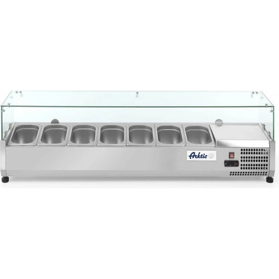 Arktic Chladicí nádstavba pro 7× GN 1/4 | statické chlazení | 1505×430 mm