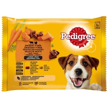 PEDIGREE микс консерви в сос 4 x 100 г