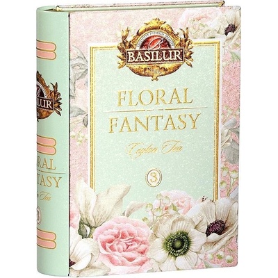 Basilur Book Floral Fantasy Vol. III. Zelený čaj 100 g