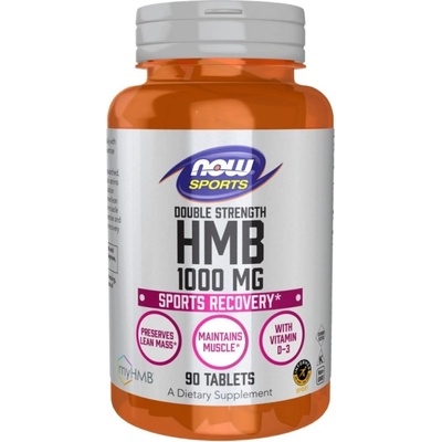 NOW HMB 1000 mg | Double Strength [90 Таблетки]