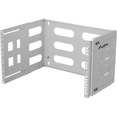 Lanberg Аксесоар Lanberg Folding Bracket, wall-mount 19" 6U 497x400/240, Grey (FB01-5406-10S)