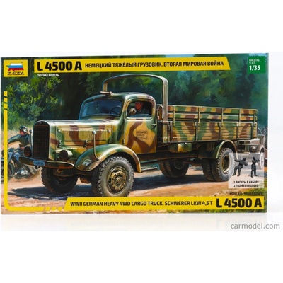 Zvezda Mercedes Benz L4500f Truck Military 1944 / 1:35