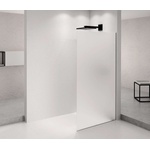 POLYSAN Architex - Душ стена Walk-In, 66x210 см, матово черно/матово стъкло AXB70MT (AXB70MT)