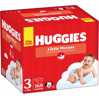 Huggies Ultra Comfort 3 168 ks