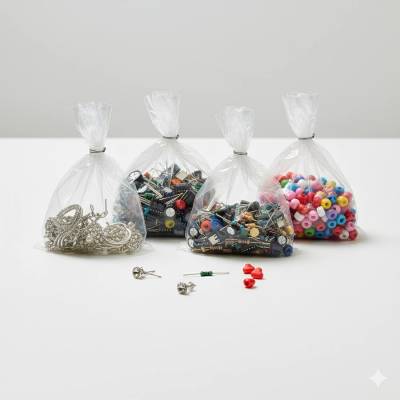 Полиетиленови пликове 40 микрона 10*20 см 200бр (е-1434)