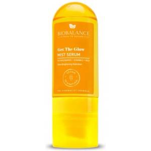 BIOBALANCE Get The Glow, спрей серум за лице за ултра блясък и хидратация, 80 ml