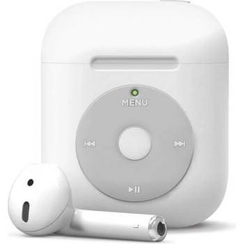 elago Защитен калъф Elago Retro AW6 за Apple Airpods / Apple Airpods 2, бял (EAW6-BA-WH)