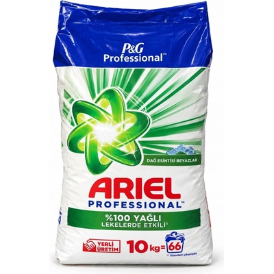 Ariel Professional Ultra OXI prášek na bílé prádlo 10 kg