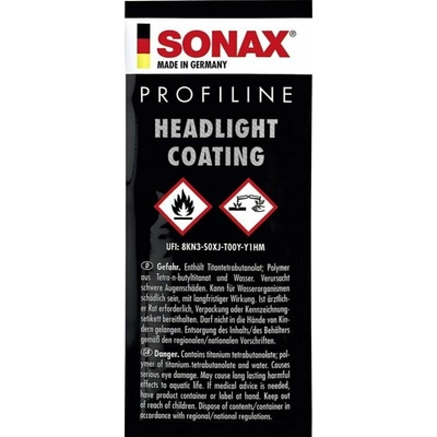 Sonax Profiline keramická ochrana světlometů 10 ks
