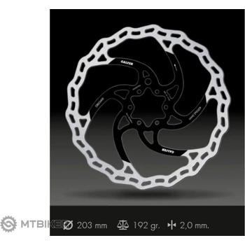 Galfer E-Bike Disc Wave , 203 mm, 6-dier, 2.0 mm