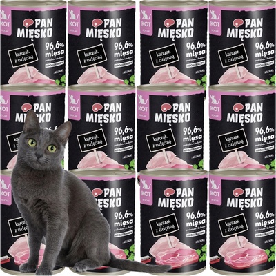 Pan Mięsko Kitten Kuracie Mäso s teľacím mäsom 400 g