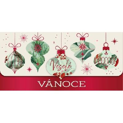 Albi Vánoční magnetická obálka na peníze - Veselé Vánoce