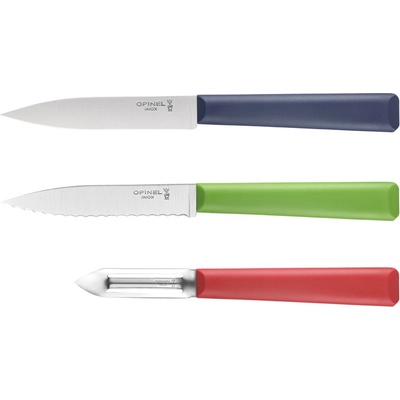 Opinel Les Essentiels Trio sada nožov a škrabiek 3 ks 002359
