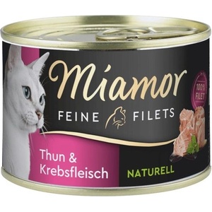 Miamor Feine Filets Naturell тонка риба и рак 156 г