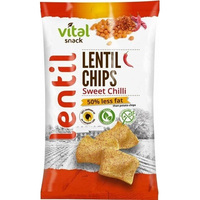 Golden Snack Čočková chipsy sladké chilli 65g