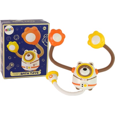 Lean Toys Vodná hračka kozmonaut medveď