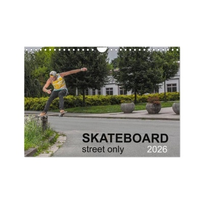 Calvendo Skateboard - Street only (Wall Calendar 2026 DIN A4 landscape), CALVENDO 12 Month Wall Calendar | Calvendo, Michael Wenk