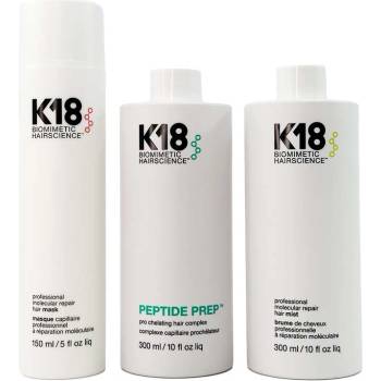 K18 Biomimetic Hairscience Prep + Repair Service Essentials